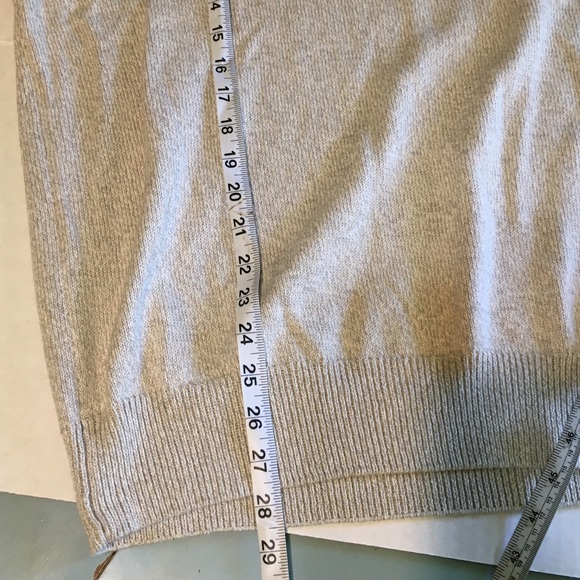 CHAPS Classic Crew Oatmeal Sweater NWT - Picture 5 of 7